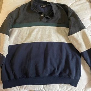 M.E Sport striped crewneck